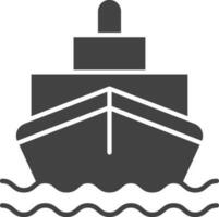 Ship icon vector image. Suitable for mobile apps, web apps and print media.