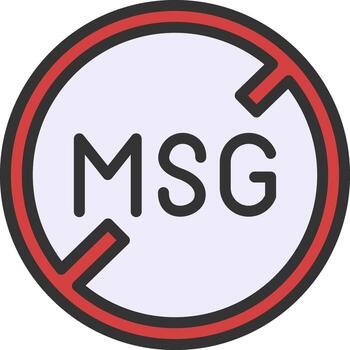 Msg icon vector image. Suitable for mobile apps, web apps and print media.