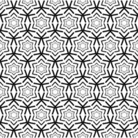 Starts Circular Seamless Pattern Vector