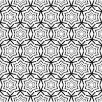 Starts Circular Seamless Pattern Vector