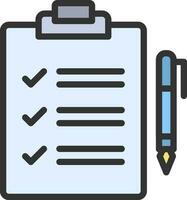 To Do List icon vector image. Suitable for mobile apps, web apps and print media.