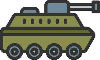 Tank icon vector image. Suitable for mobile apps, web apps and print media.