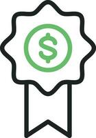 Reward icon vector image. Suitable for mobile apps, web apps and print media.