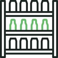 Shelf icon vector image. Suitable for mobile apps, web apps and print media.