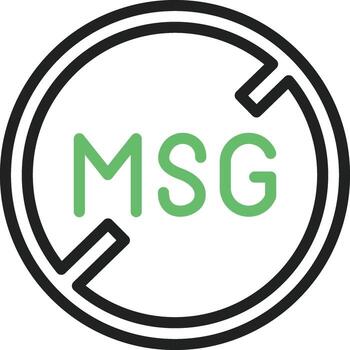 Msg icon vector image. Suitable for mobile apps, web apps and print media.