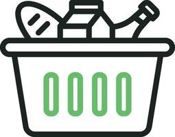 Grocery icon vector image. Suitable for mobile apps, web apps and print media.