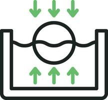 Float icon vector image. Suitable for mobile apps, web apps and print media.