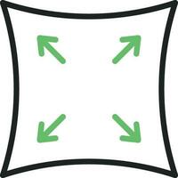 Elasticity icon vector image. Suitable for mobile apps, web apps and print media.