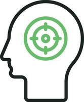 Headhunting icon vector image. Suitable for mobile apps, web apps and print media.