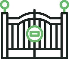 Entrance icon vector image. Suitable for mobile apps, web apps and print media.
