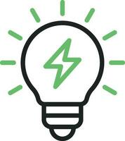 Energy icon vector image. Suitable for mobile apps, web apps and print media.