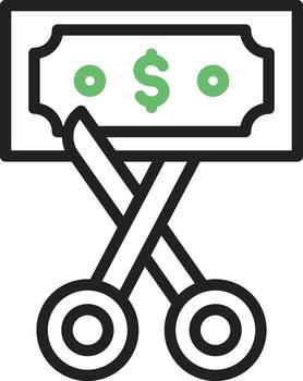 Cut icon vector image. Suitable for mobile apps, web apps and print media.