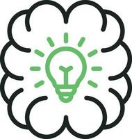 Brainstorming icon vector image. Suitable for mobile apps, web apps and print media.