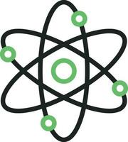 Atoms icon vector image. Suitable for mobile apps, web apps and print media.