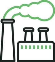 Air Pollution icon vector image. Suitable for mobile apps, web apps and print media.