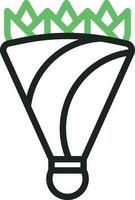 Bouquet icon vector image. Suitable for mobile apps, web apps and print media.