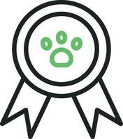Badge icon vector image. Suitable for mobile apps, web apps and print media.