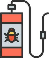 Pesticide icon vector image. Suitable for mobile apps, web apps and print media.