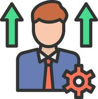 Personal Development icon vector image. Suitable for mobile apps, web apps and print media.