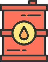 Petroleum icon vector image. Suitable for mobile apps, web apps and print media.