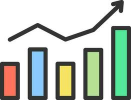 Progress icon vector image. Suitable for mobile apps, web apps and print media.