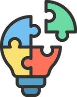 Problem Solving icon vector image. Suitable for mobile apps, web apps and print media.