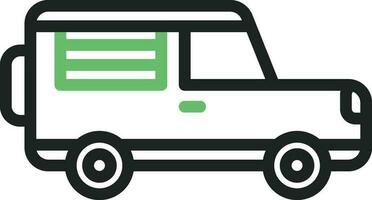 Vehicle icon vector image. Suitable for mobile apps, web apps and print media.