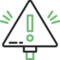 Warning Sign icon vector image. Suitable for mobile apps, web apps and print media.