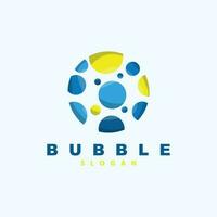 Bubble Logo, Beautiful Bubble Vector, Design Inspiration Element vector