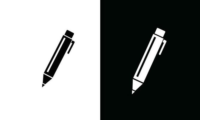 Pen Black And White Vector Art, Icons, and Graphics for Free Download