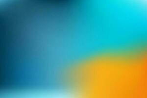Vector gradient background with blue and yellow colors. Vector illustration