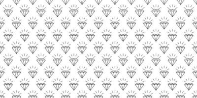 thin line diamonds seamless pattern vector