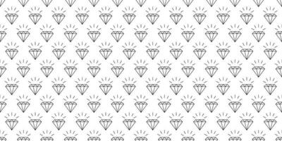 thin line diamonds seamless pattern vector