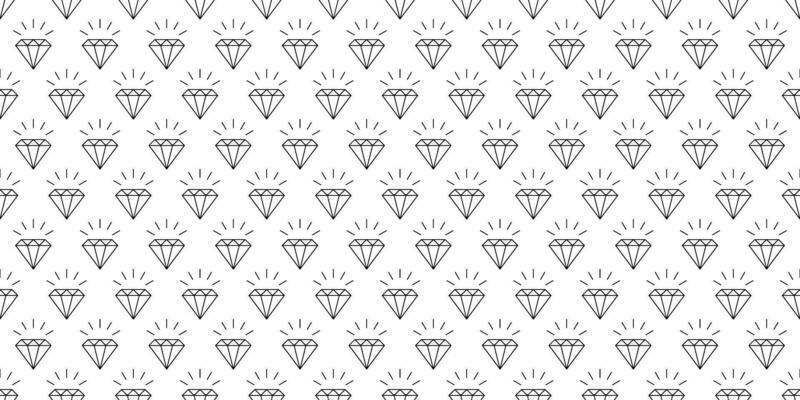 thin line diamonds seamless pattern