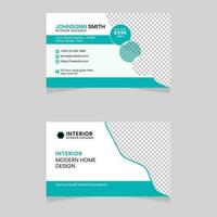 Business Card Template vector