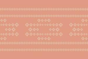 Ethnic Ikat fabric pattern geometric style. Ikat embroidery Ethnic oriental pattern rose gold pink gold background. Abstract,vector,illustration.Texture,clothing,frame,decoration,motif valentine. vector