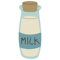 Milk Single cute vector illustration