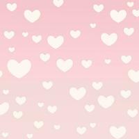 Love theme background with heart vector pattern. template for banner, social media, greeting card, web, gift wrap, invitation.