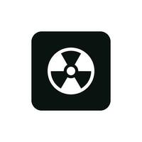 Radiation packaging mark icon symbol vector