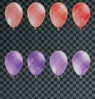 Celebration Party Realistic Set vector