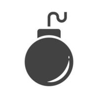 Bomb icon. Grenade icon. Vector. vector