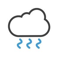 Cloud and rain icon. Rainfall. Vector. vector