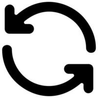refresh arrow vector icon