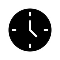 reloj icono vector símbolo diseño ilustración