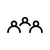 Teamwork Icon Vector Symbol Design Illustration