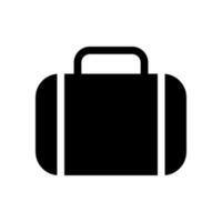 Suitcase Icon Vector Symbol Design Illustration