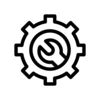 mantenimiento icono vector símbolo diseño ilustración