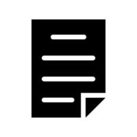 Document Icon Vector Symbol Design Illustration