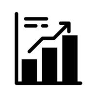 Graph Icon Vector Symbol Design Illustration