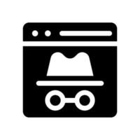 Hacker Icon Vector Symbol Design Illustration